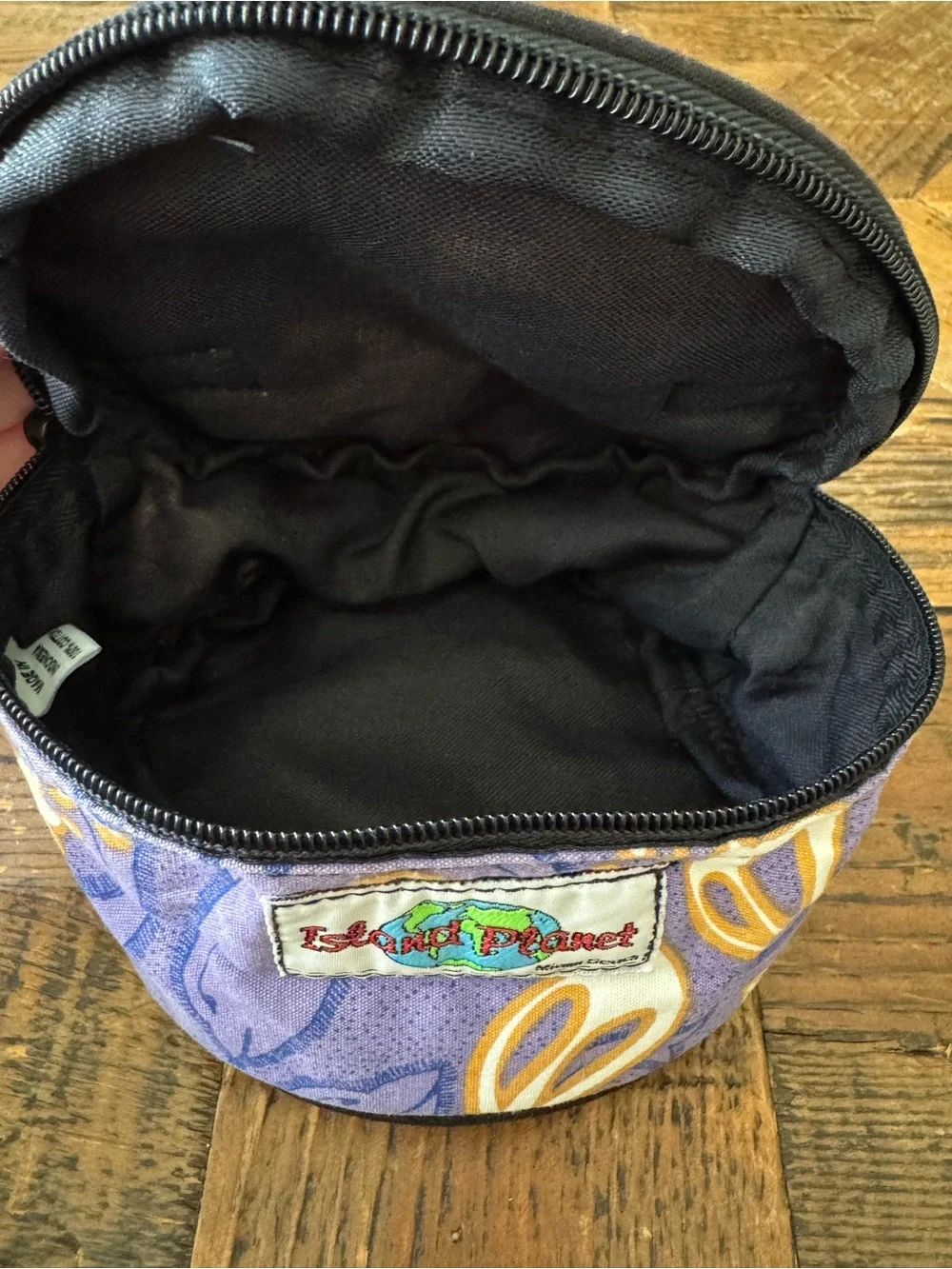 Island Planet Small Travel/Cosmetic/Jewelry Bag
